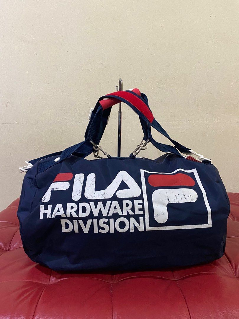 Original Fila travel duffel bag waterproof Men s Fashion Bags