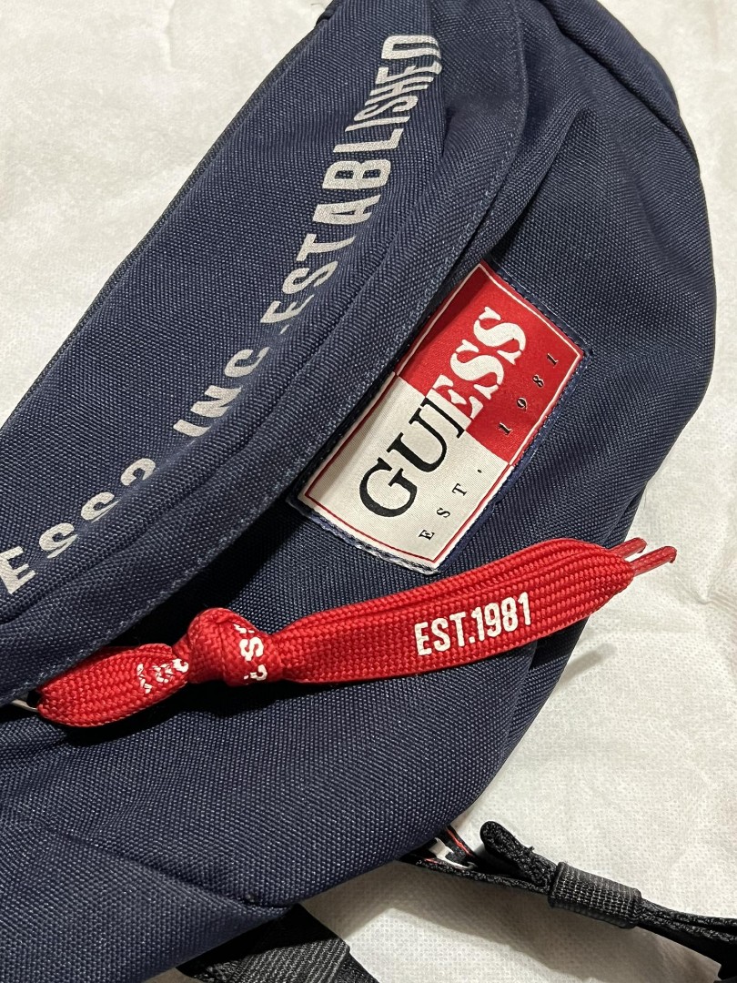 Original Guess Fanny Pack, Men's Fashion, Bags, Belt bags, Clutches and ...