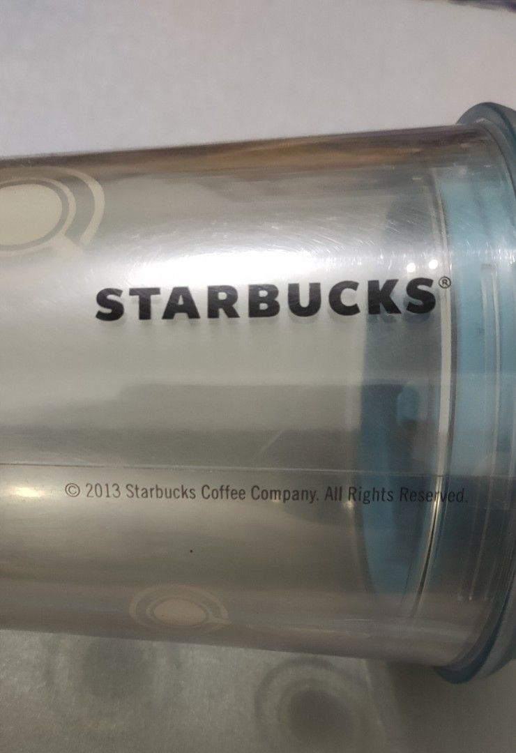 ORIGINAL STARBUCKS DOUBLE WALL Tumbler 473ml, Furniture & Home Living