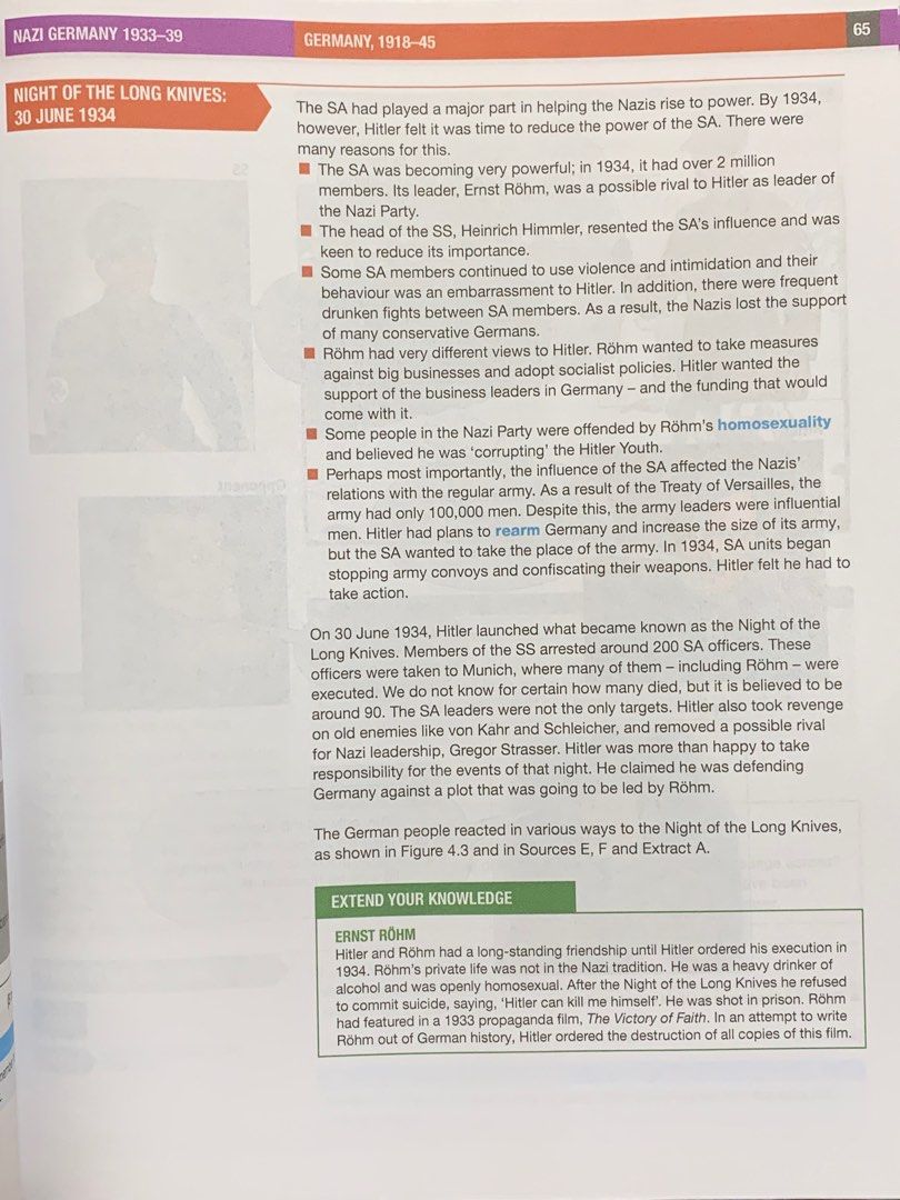 Pearson Edexcel IGCSE (91) History Germany Development of