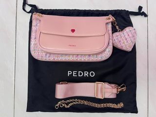 Pedro Tiered Shoulder Bag - Pink