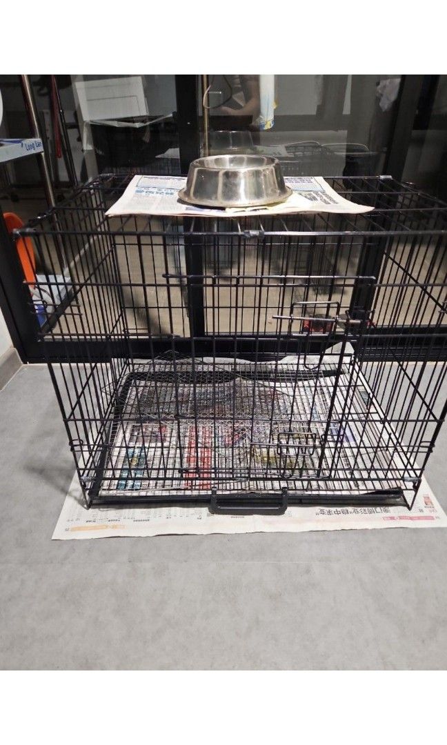 Collapsible dog cage cartimar sales