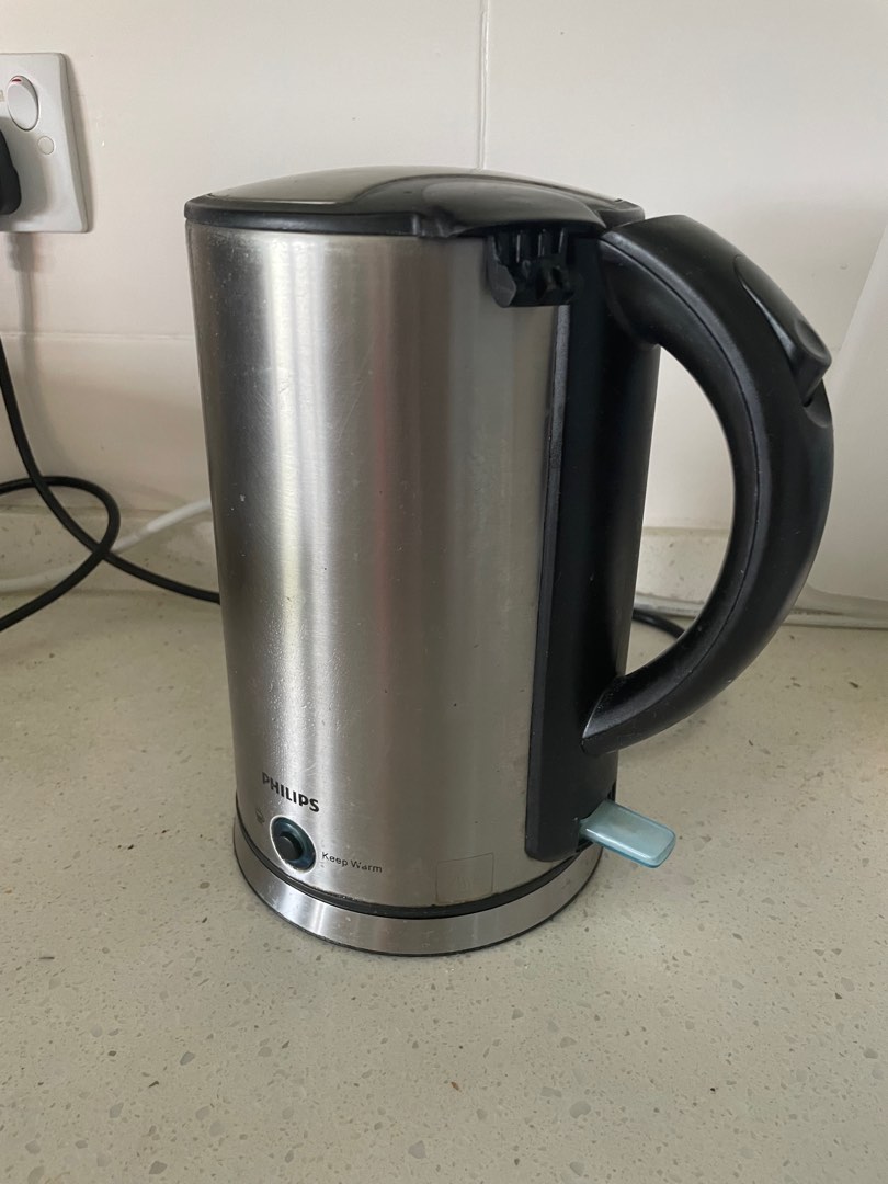 Philips Stainless Steel Kettle HD9316 1.7L, TV & Home Appliances