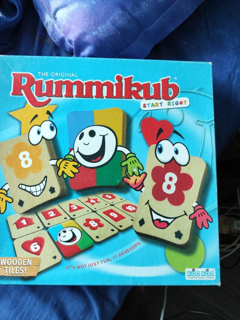 Pictionary rummikub old edition, 興趣及遊戲, 玩具 & 遊戲類 Carousell