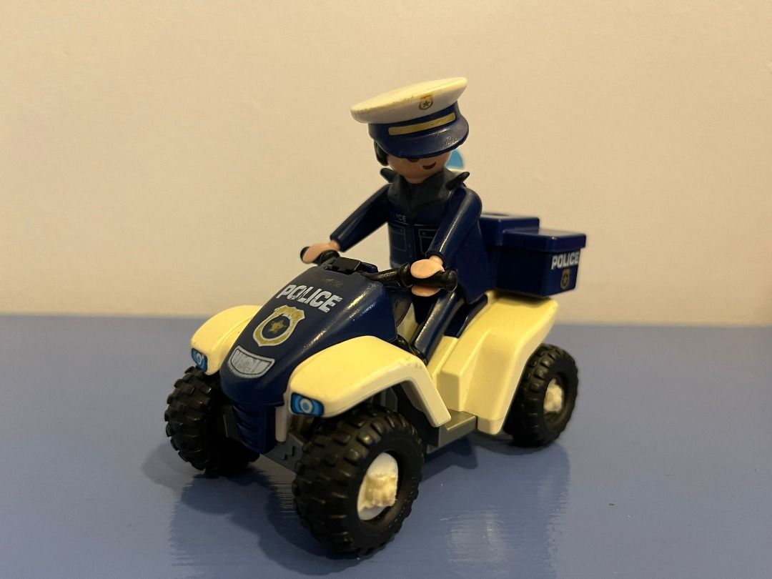 Playmobil 3655 Police Quadbike Hobbies Toys Toys Games on