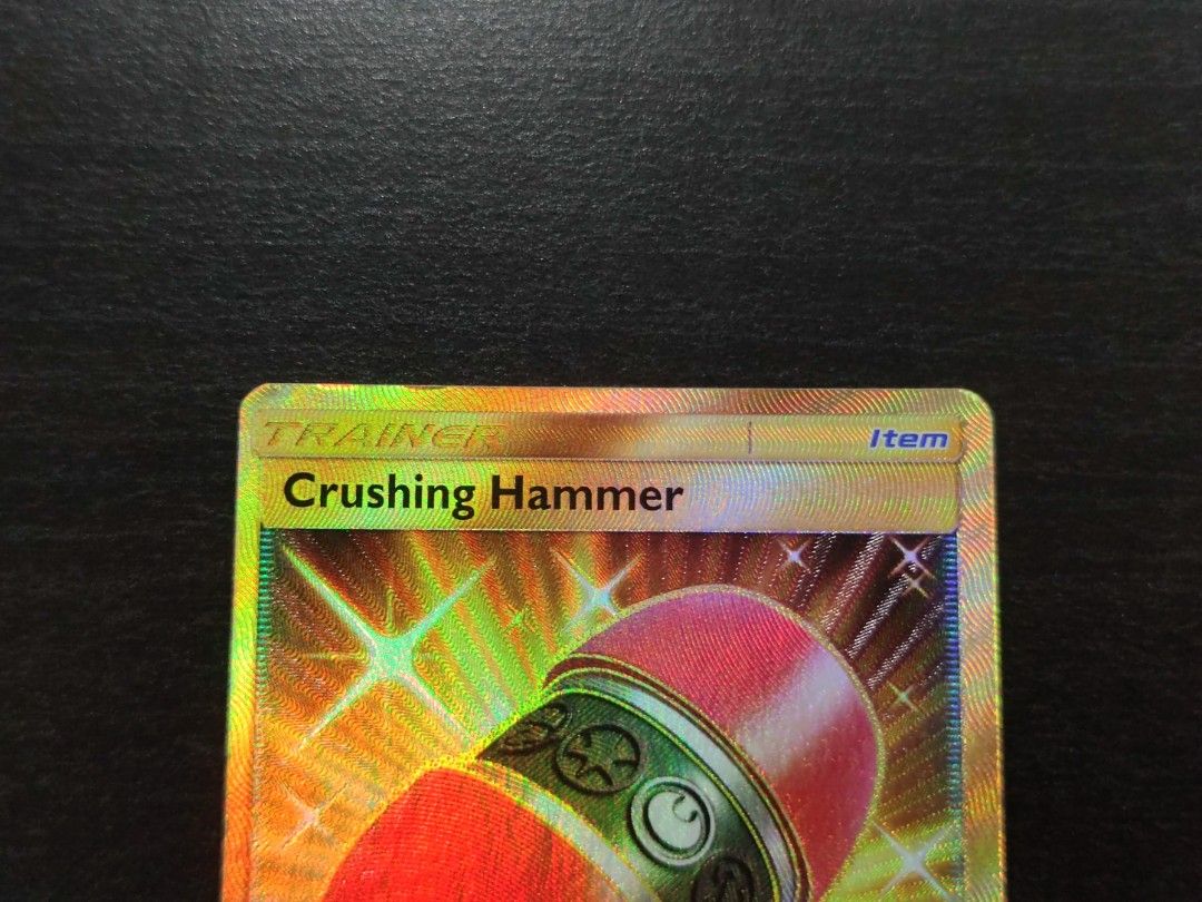 crushing hammer pokemon card Pokemon Sword & Shield Base 159/202 Crushing Hammer