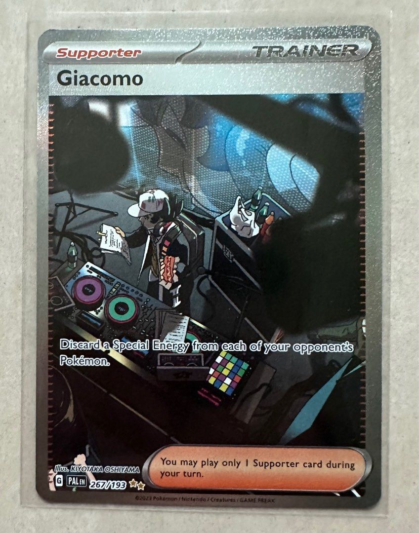 Pokmon paldea evolved Giacomo SIR card, Hobbies & Toys, Toys & Games on Carousell Pokmon paldea evolved Giacomo SIR card, Hobbies & Toys, Toys & Games on Carousell