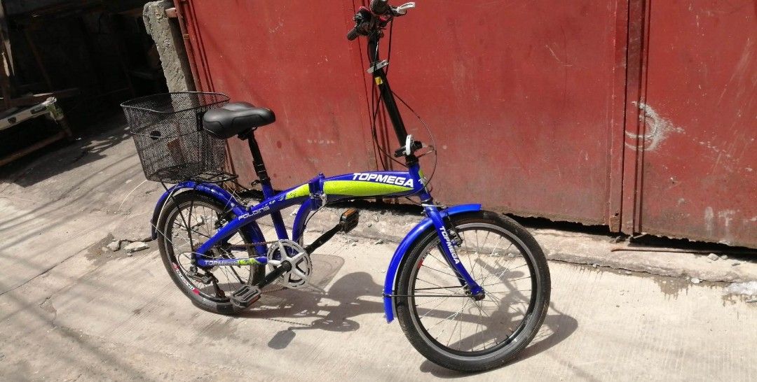 Topmega folding bike price best sale