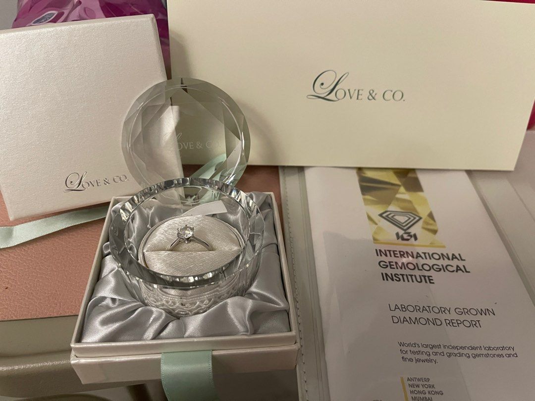 Love and co online lab grown diamond