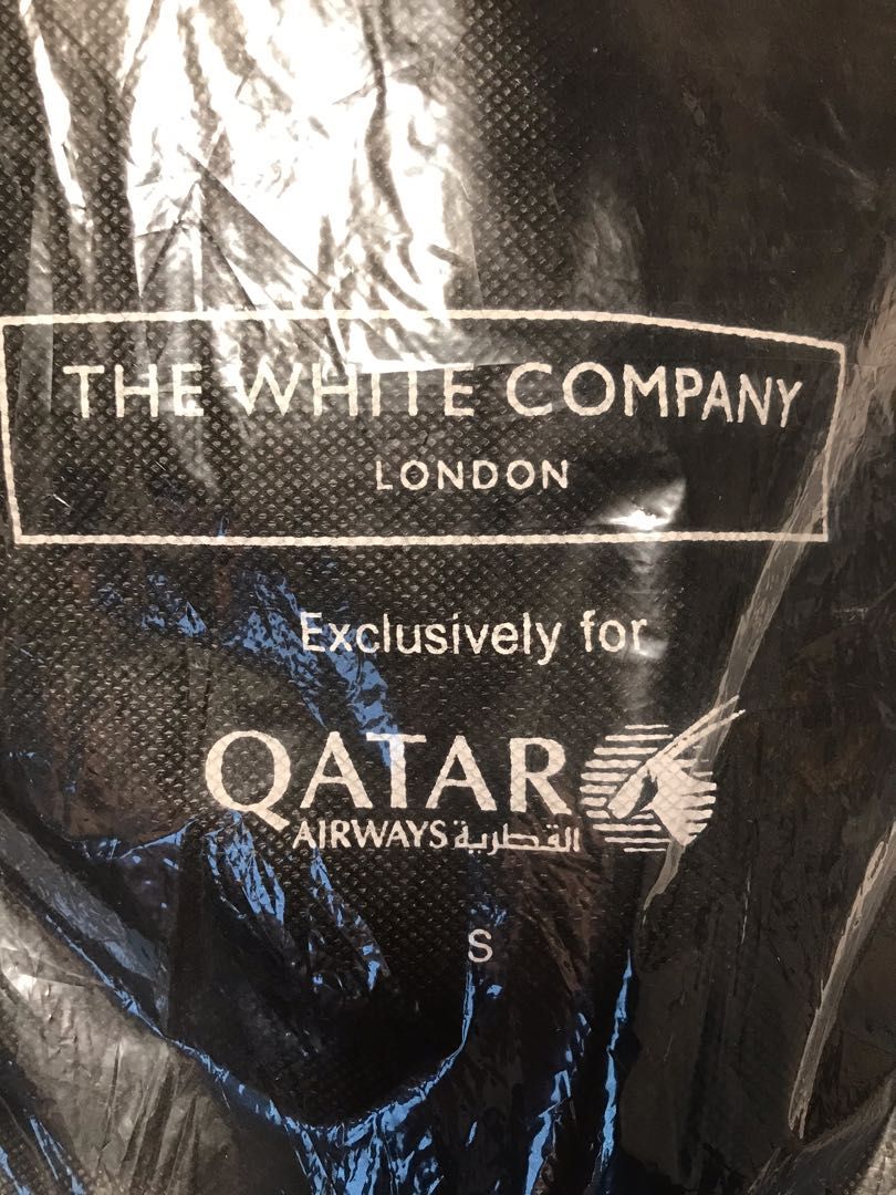 Qatar Airways “The White Company” Business Class Pajamas 2023 NEW, 興趣及
