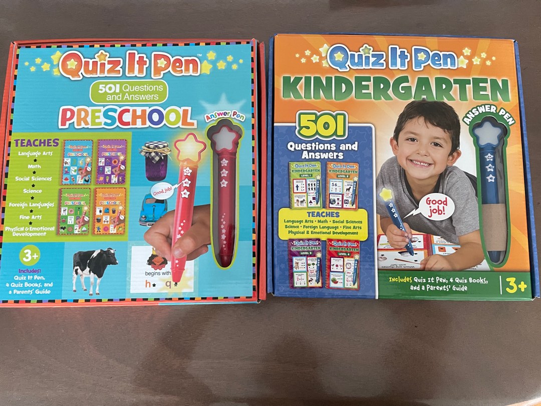 Quiz It Pen Preschool Set