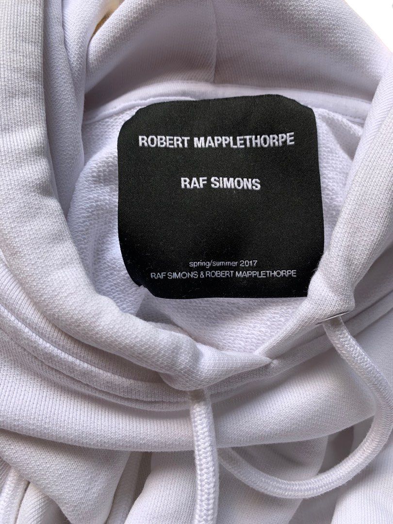 Raf Simons for Robert Mapplethorpe oversized hoodie on Carousell