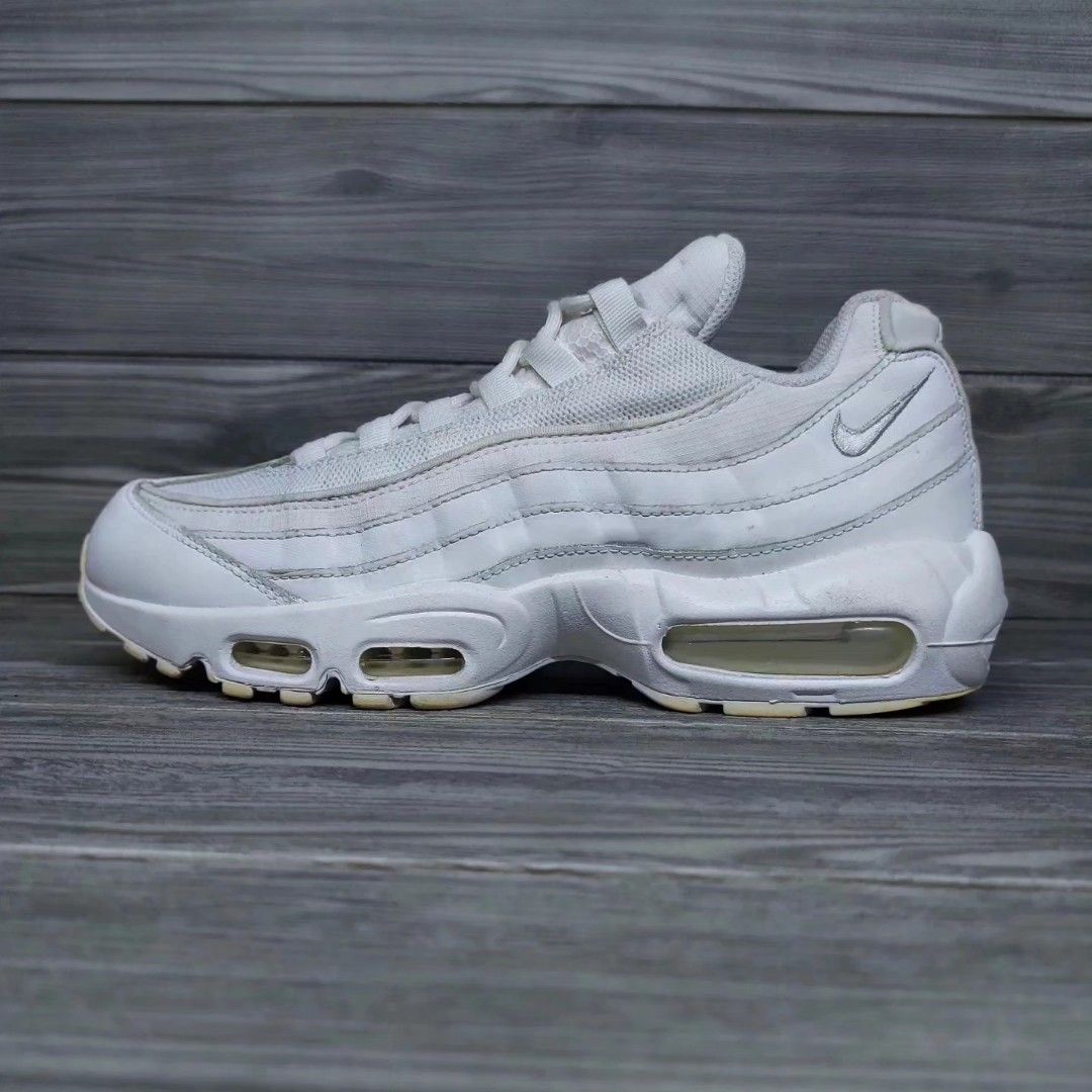 nike 95 all white
