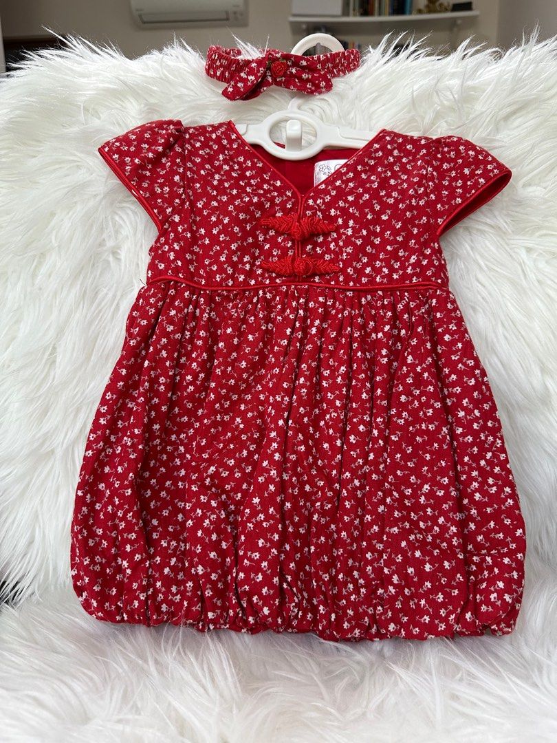 Red baby best sale dress