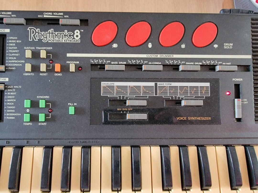 Rhythmic 8 portable keyboard hotsell