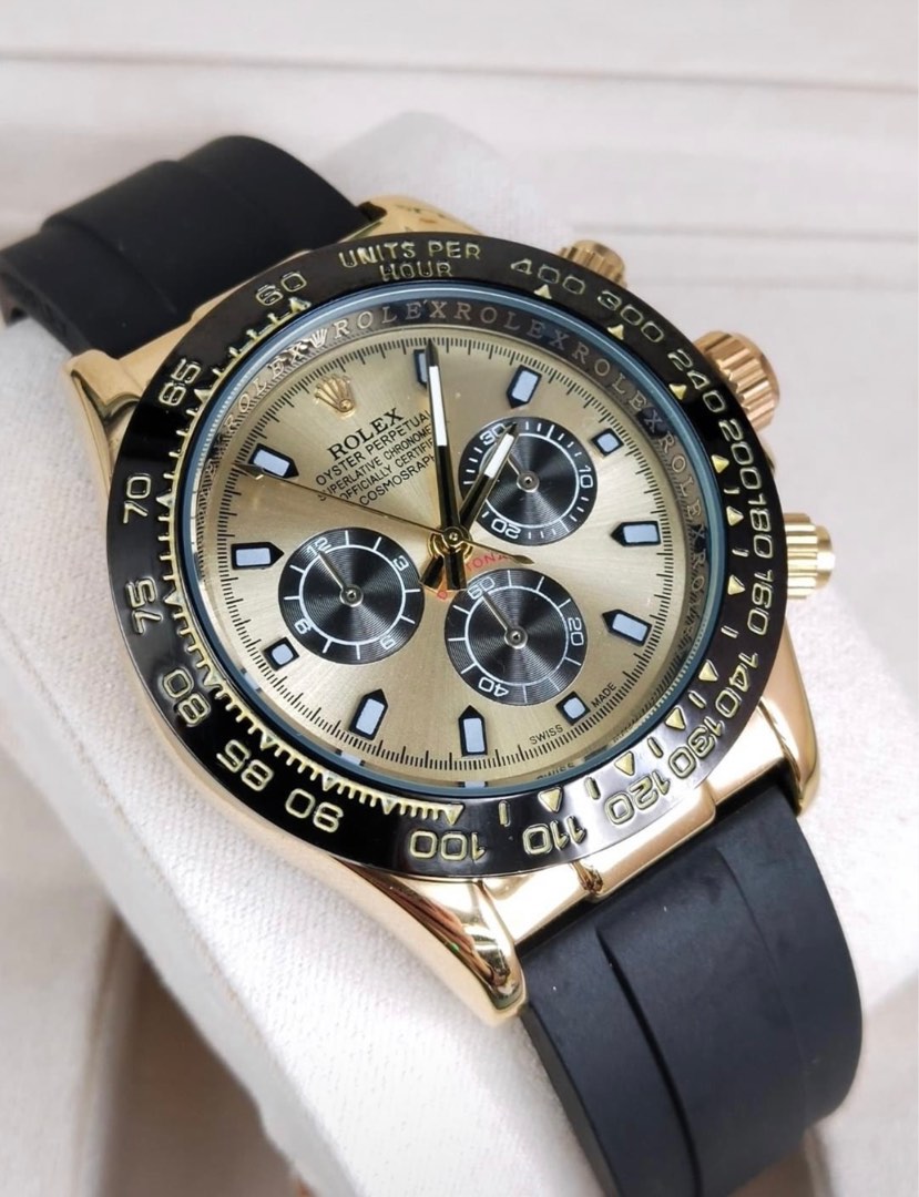ErsA z Group l rolex daytona gold rubber