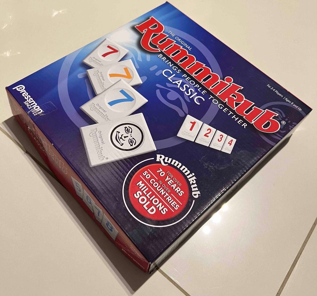 Rummikub Classic The Original Hobbies Toys Toys Games on Carousell