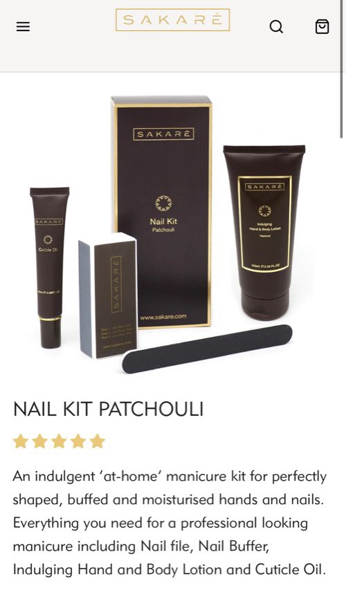 Sakare Nail Kit from London, Beauty & Personal Care, Hands