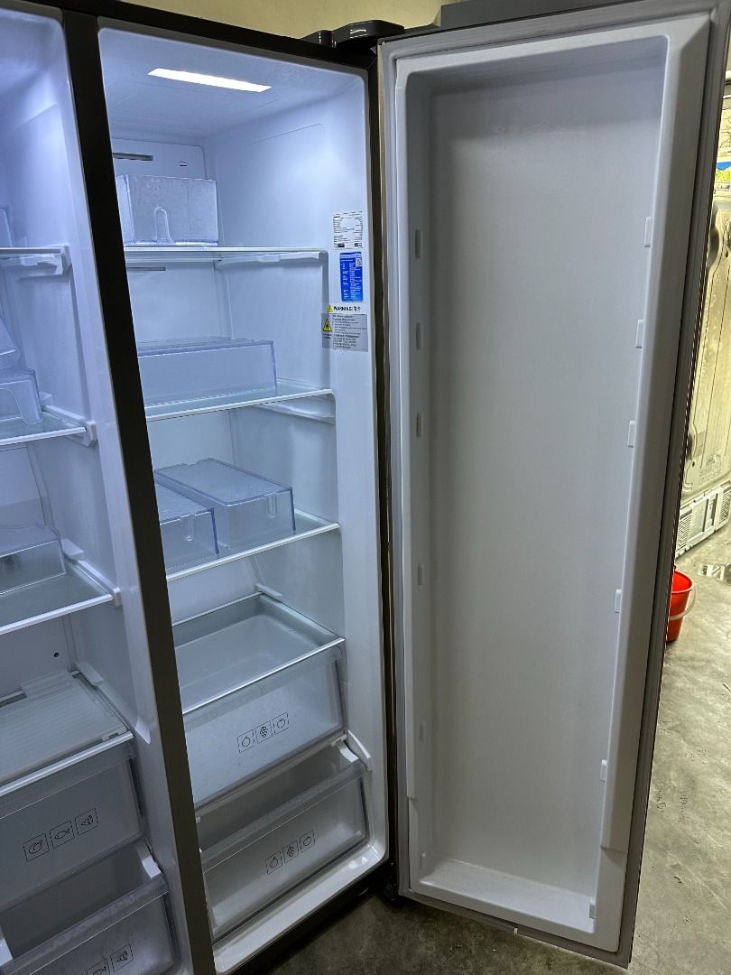 Samsung 620L SideBySide Refrigerator RS62K61A77P (93758), TV & Home