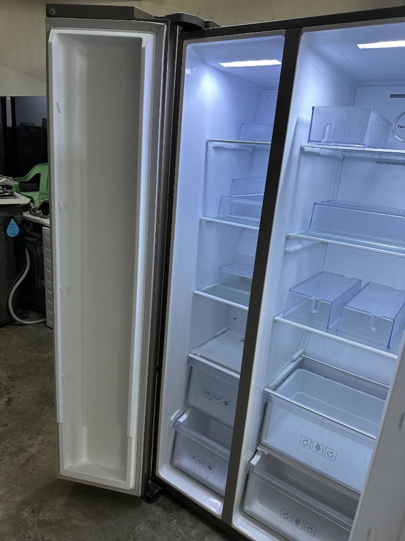 Samsung 620L SideBySide Refrigerator RS62K61A77P (93758), TV & Home