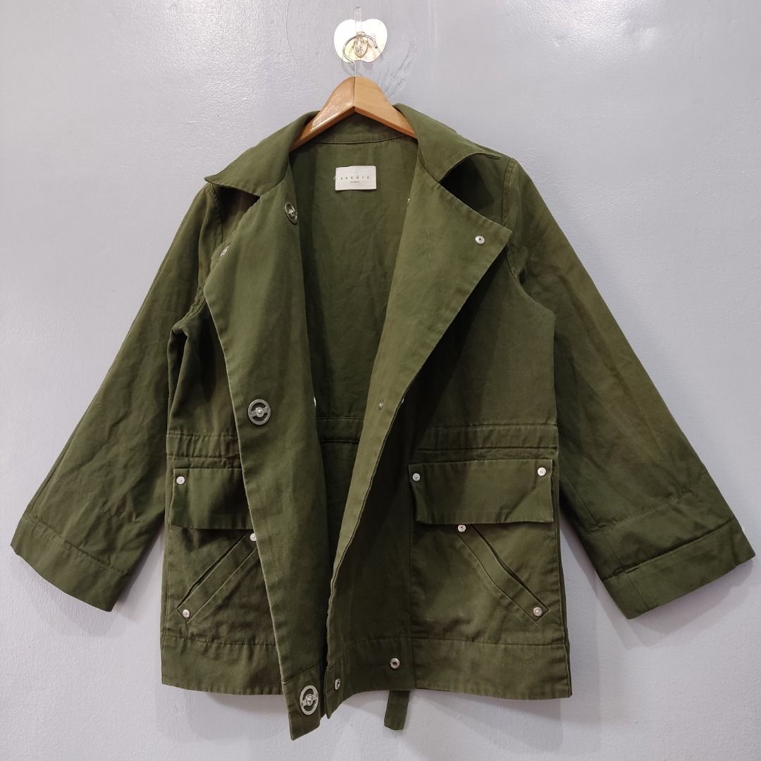 Sandro top military jacket