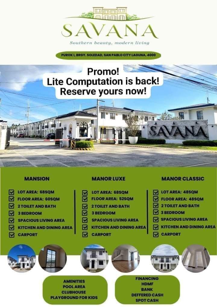 Savana, San Pablo, Laguna on Carousell