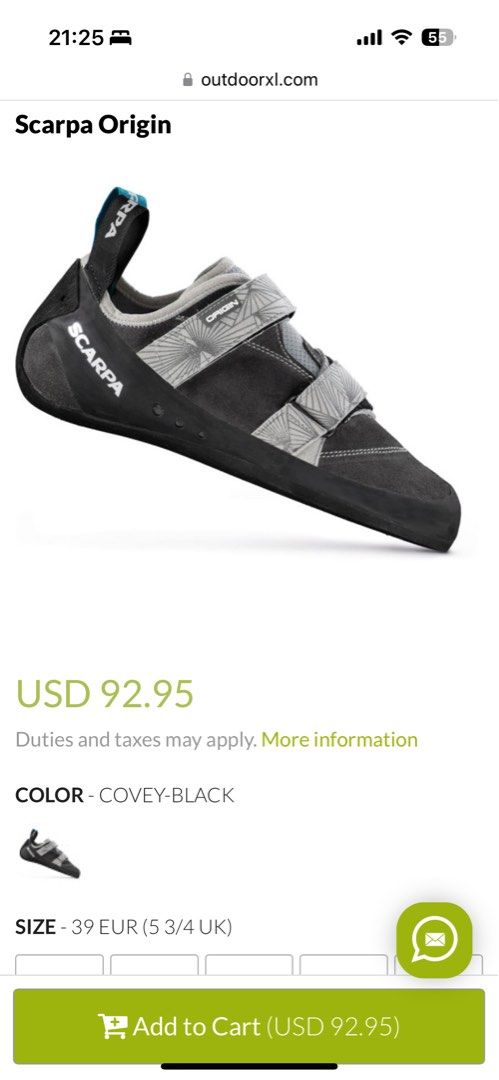 Scarpa origin uk best sale