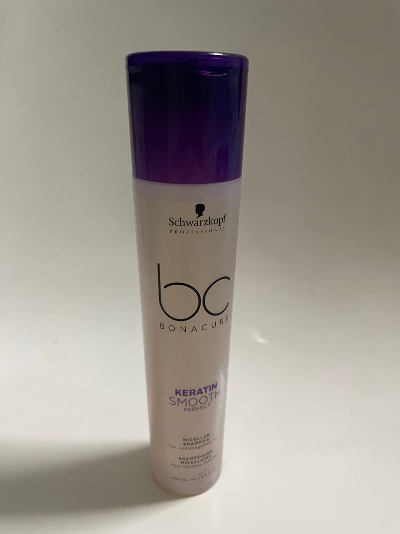 Schwarzkopf keratin smooth rebonding shampoo, Beauty & Personal Care, Hair on Carousell