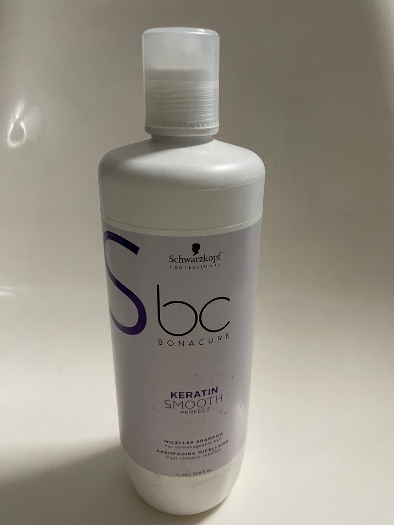 Schwarzkopf keratin smooth rebonding shsmpoo, Beauty & Personal Care, Hair on Carousell