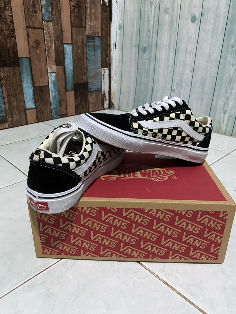 Vans old skool double checkerboard cheap