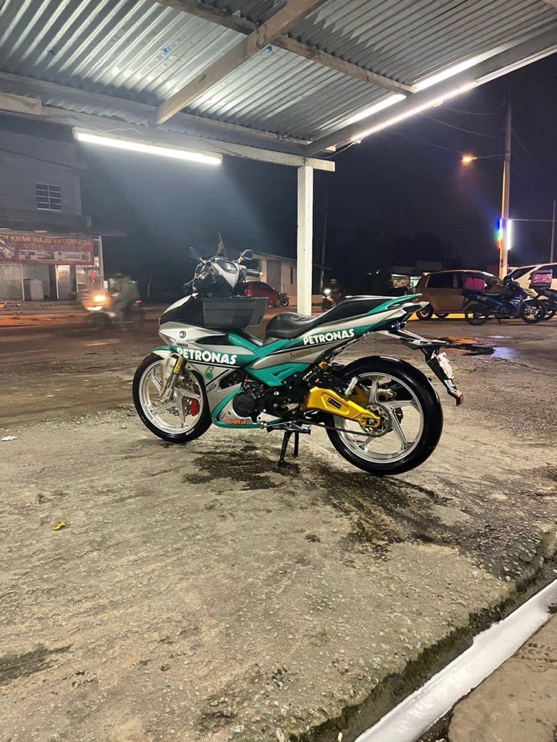 Set GTB arm,rim ,tayar dan fork, Motorbikes on Carousell