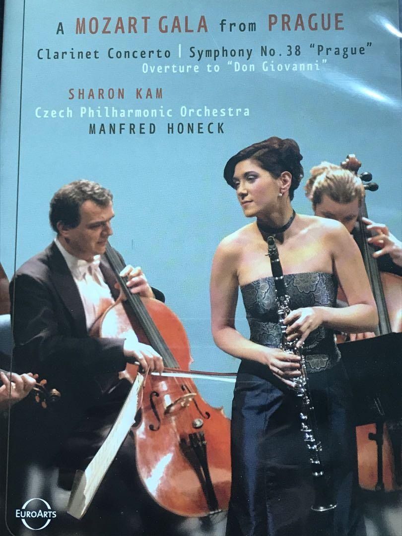 Sharon Kam mozart clarinet concerto 絕版