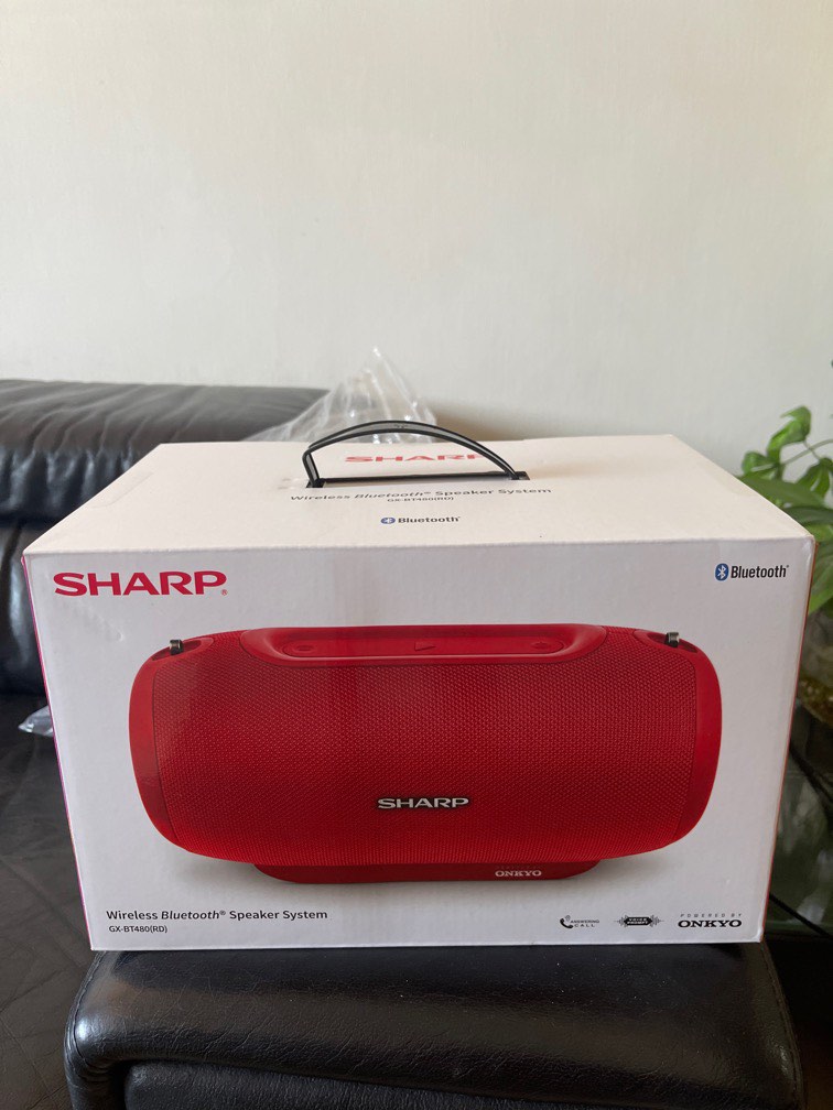 Sharp wireless bluetooth speaker system GXBT480, Audio, Soundbars