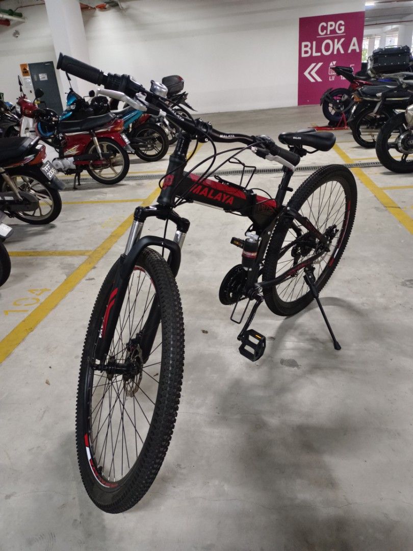 Shimano Folding Bike 29 Inch Sports Equipment Bicycles Parts