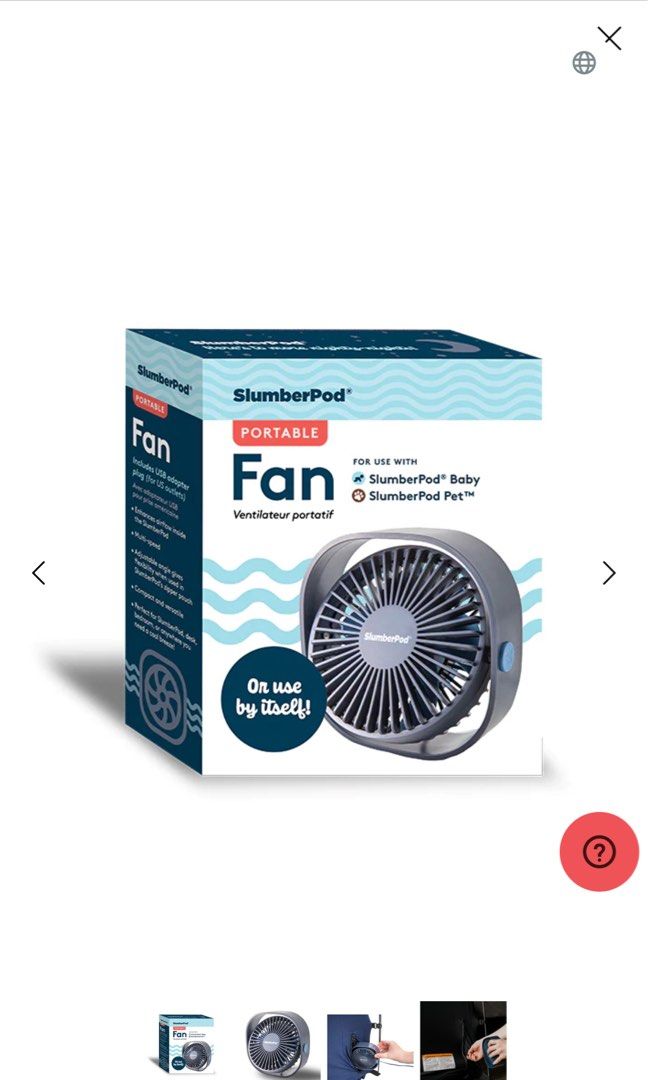 Slumberpod with Homebase and slumberpod fan, Babies & Kids, Baby