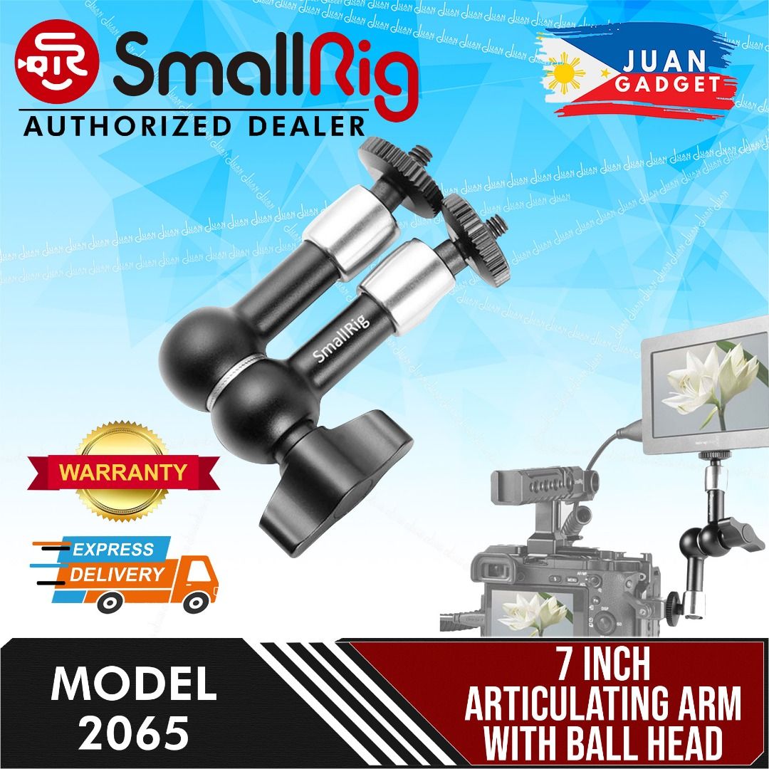 SmallRig 7 inches Articulating Magic Arm 2065B | JG Superstore (Category: Other Photography Accessories) located in San Juan City. Submitted by jg.superstore (Listing ID 1239332687, Image 1). Description: █ JG Superstore █ 【Trusted Seller Since 2011】 【We Accept Any Special Order】 【Dedicated Customer Service】 【📍 】3/F Annapolis Tower, 43 Annapolis St. Greenhills San Juan - Front of Unionbank (please confirm your order first) 【📞 】０９１７−１６８−６９００ 【📞