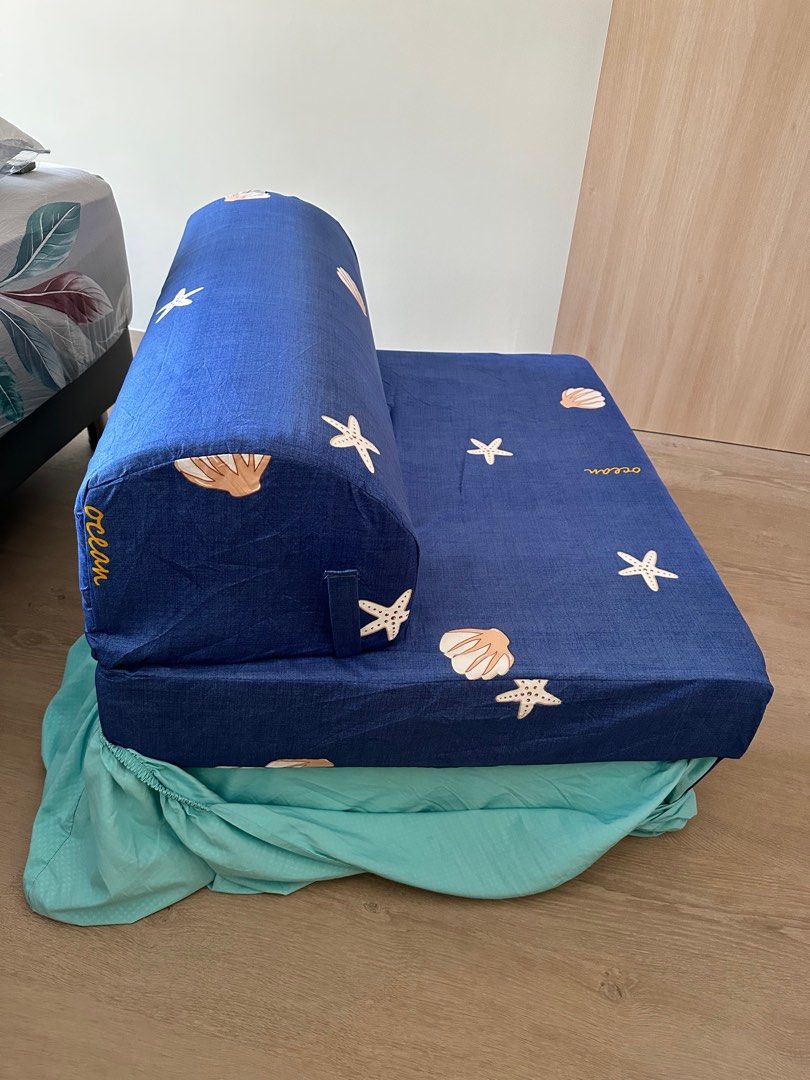 Sofa Bed single size, Furniture & Home Living, Furniture, Other Home Furniture on Carousell