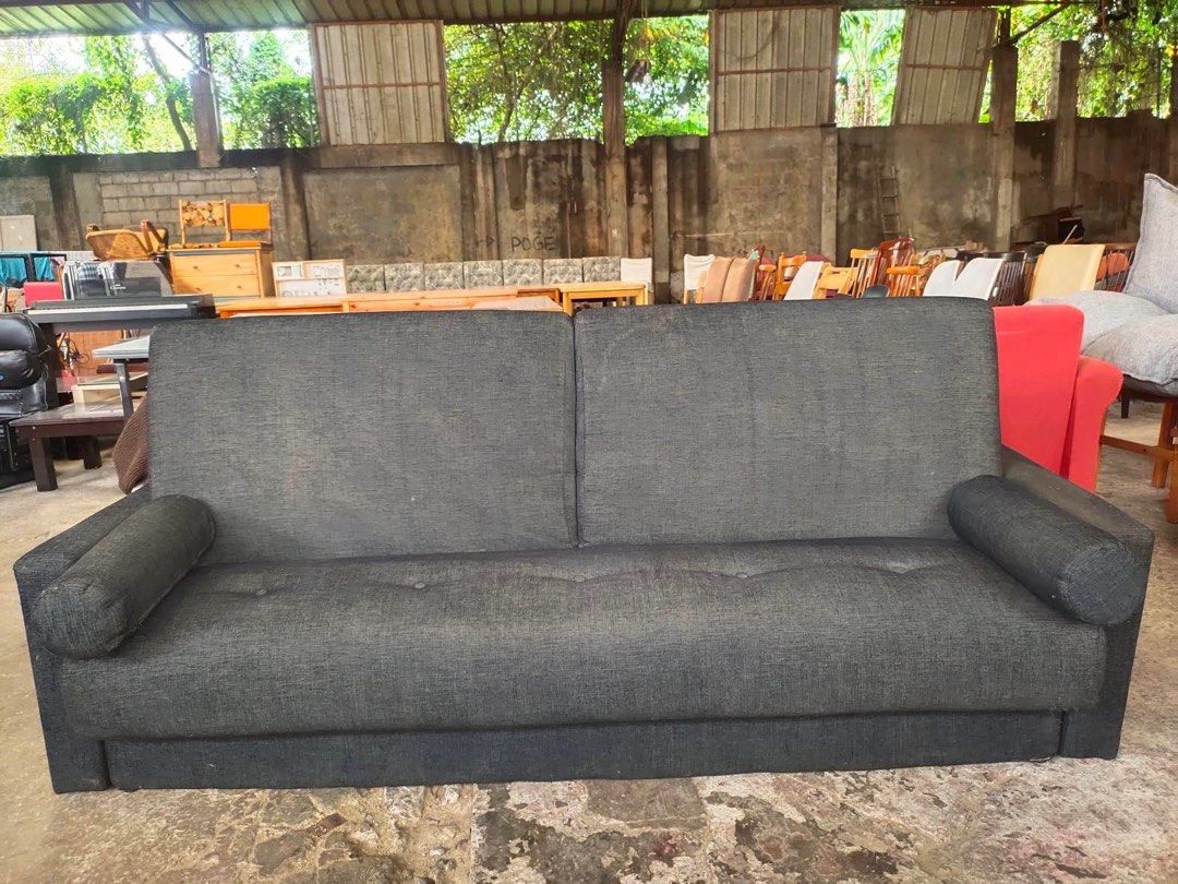 Sofabed w/ storage Japan surplus (Category: Sofas) located in Manila. Submitted by Hezcki (Listing ID 1239424092, Image 2). Description: .
