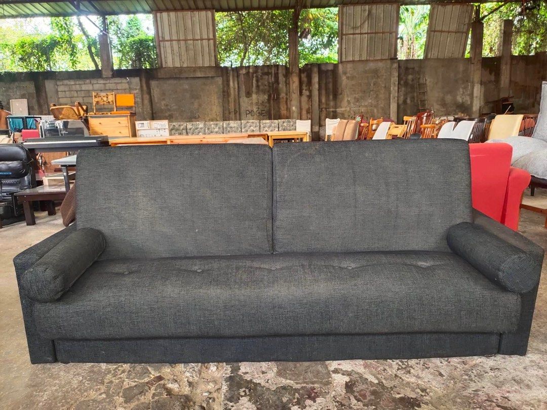 Sofabed w/ storage Japan surplus (Category: Sofas) located in Manila. Submitted by Hezcki (Listing ID 1239424092, Image 1). Description: .