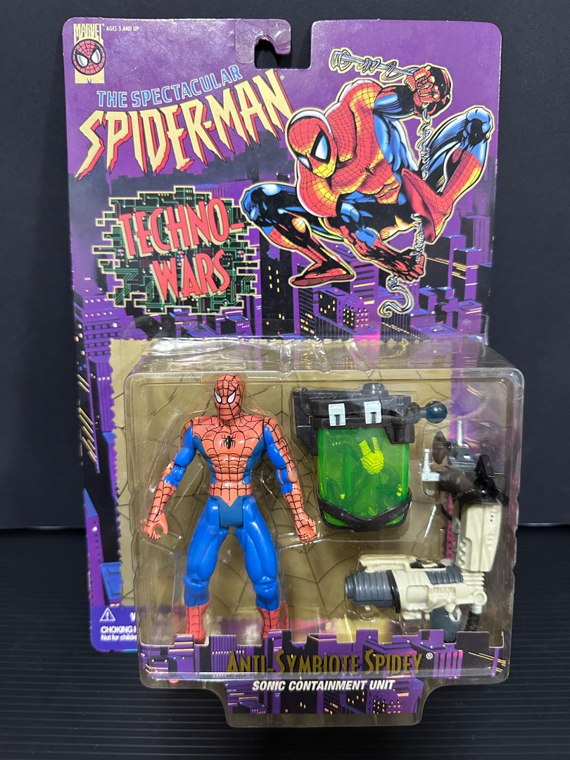 Spider man spectacular techno wars anti symbiote venom sonic