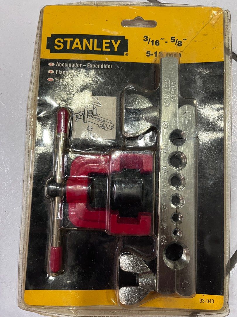 Stanley Flaring Tool Set, Furniture & Home Living, Home Improvement