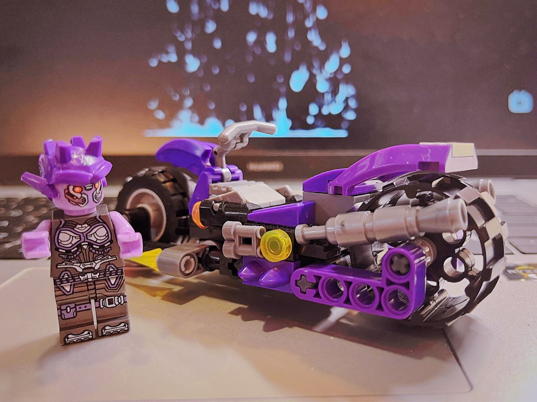 Stone Monster wz Motorcycle Compatible with Lego Bricks 7034X