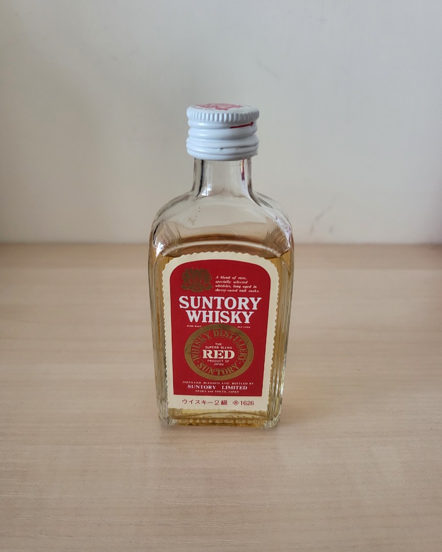 Suntory RED whisky 日本威士忌酒辦酒版, 興趣及遊戲, 收藏品及紀念品