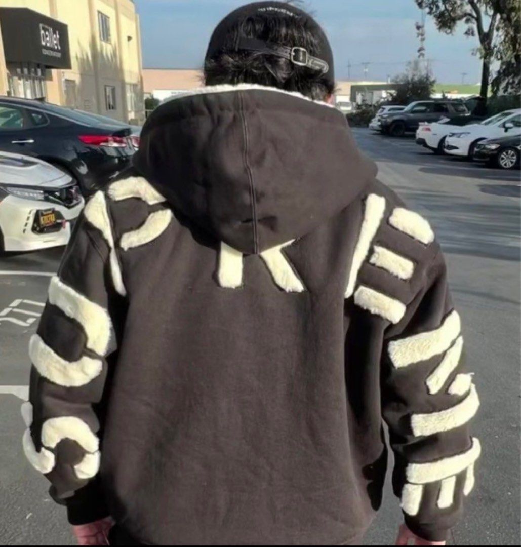 Supreme faux fur lined zip hooded sweatshirt fw 22 New York week 17