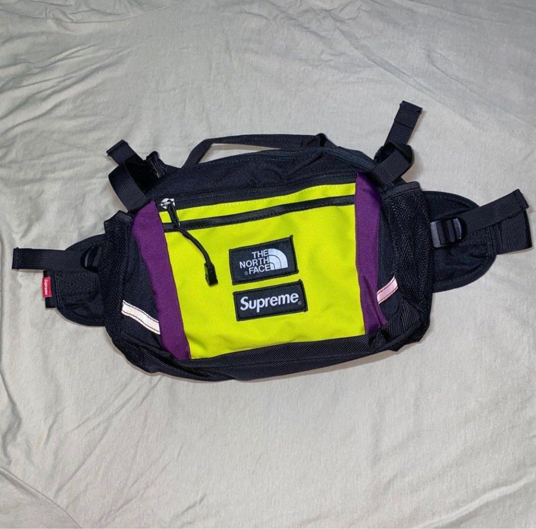 Supreme x the North Face 腰包袋belt bag tnf, 名牌, 手袋及銀包