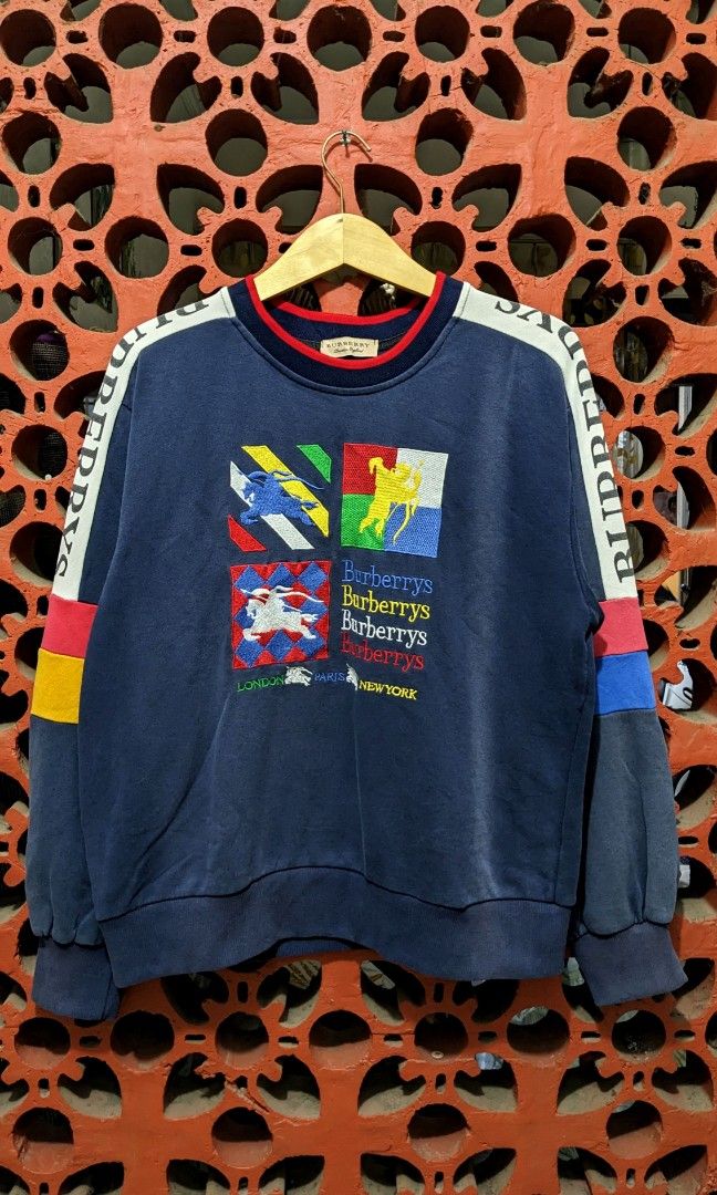 Sweatshirt Burberry London color block