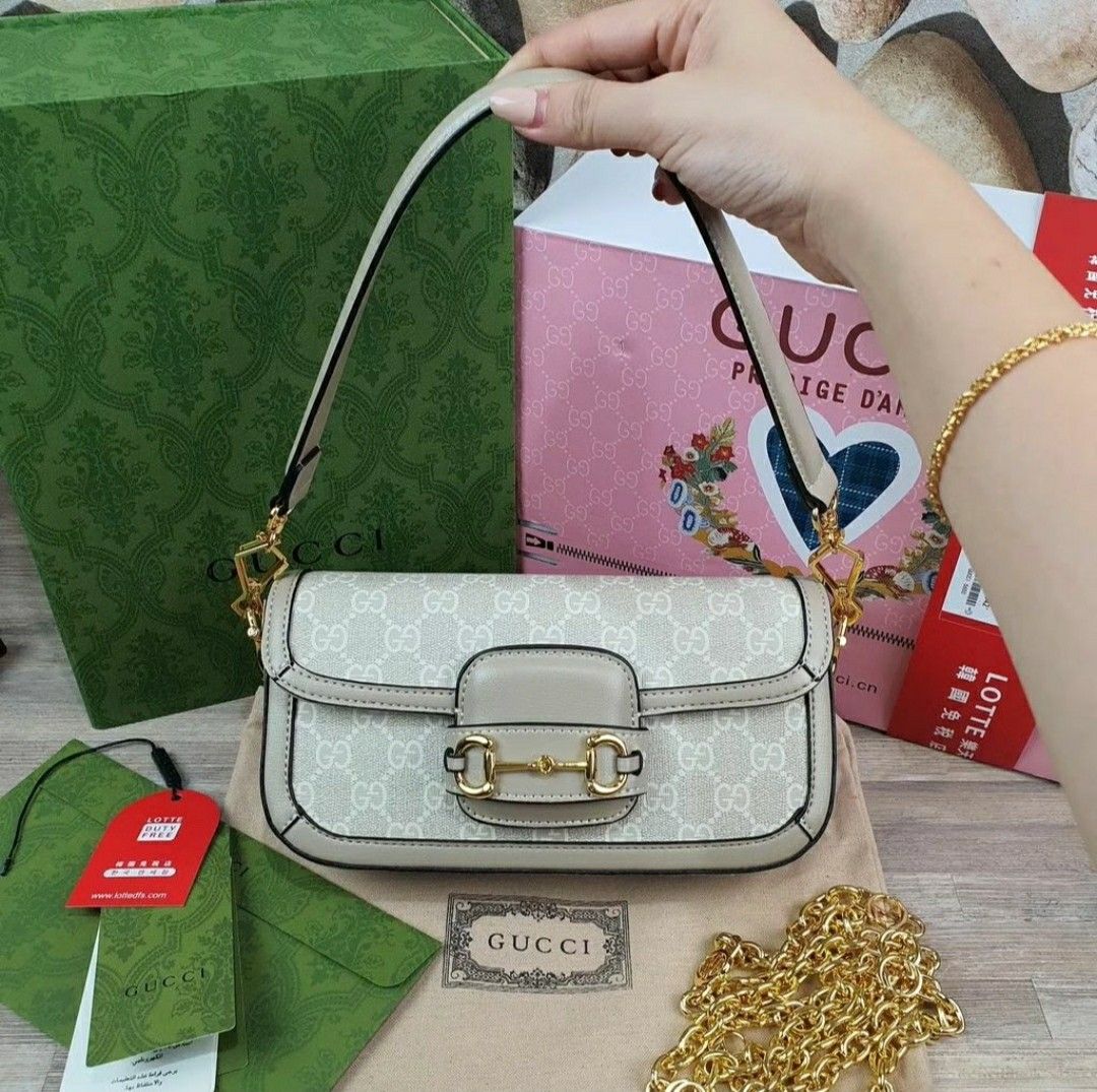 Tas gucci free box, Fesyen Wanita, Tas & Dompet di Carousell