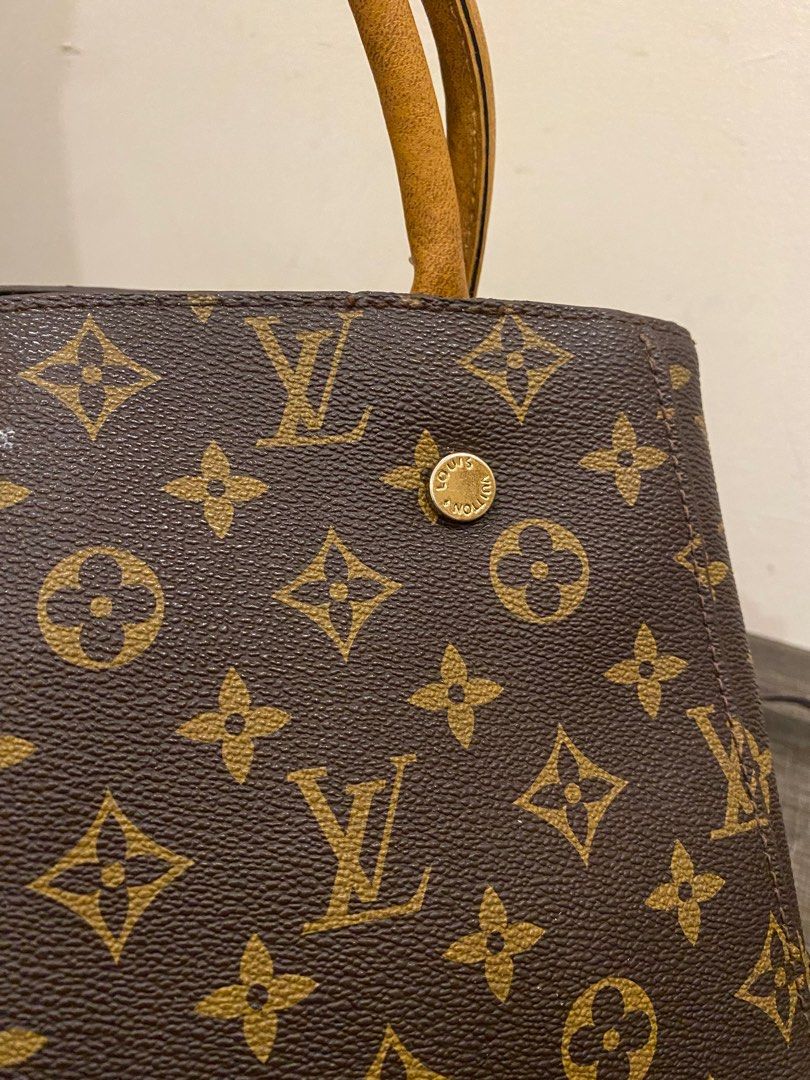 Louis Vuitton Montaigne Damier, Barang Mewah, Tas & Dompet di