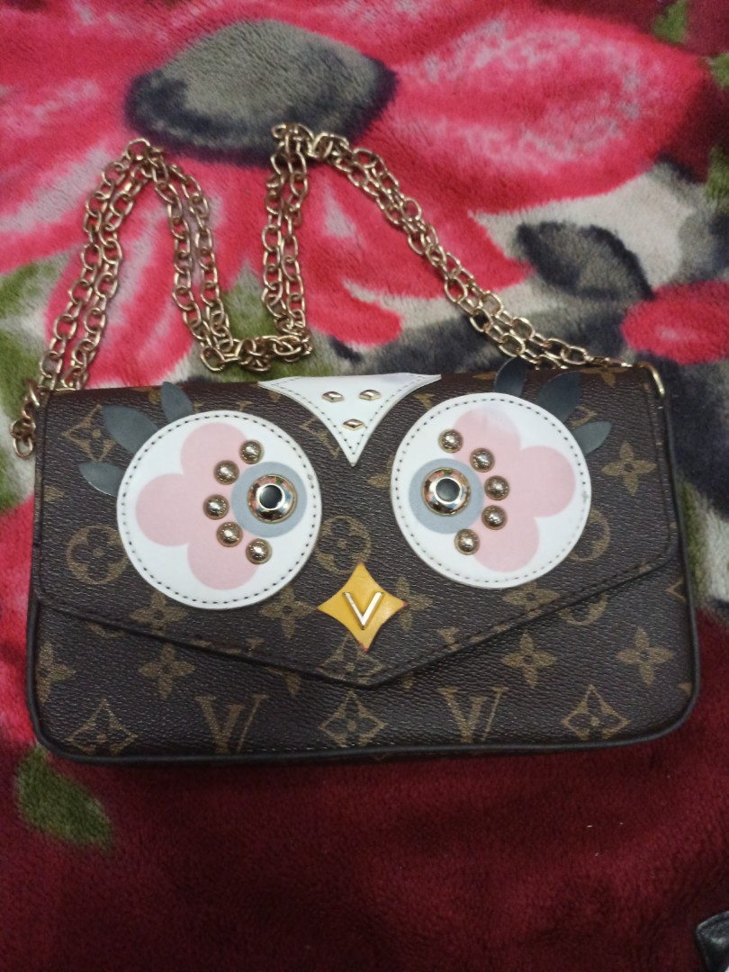 Jual LV Owl Sling Bag