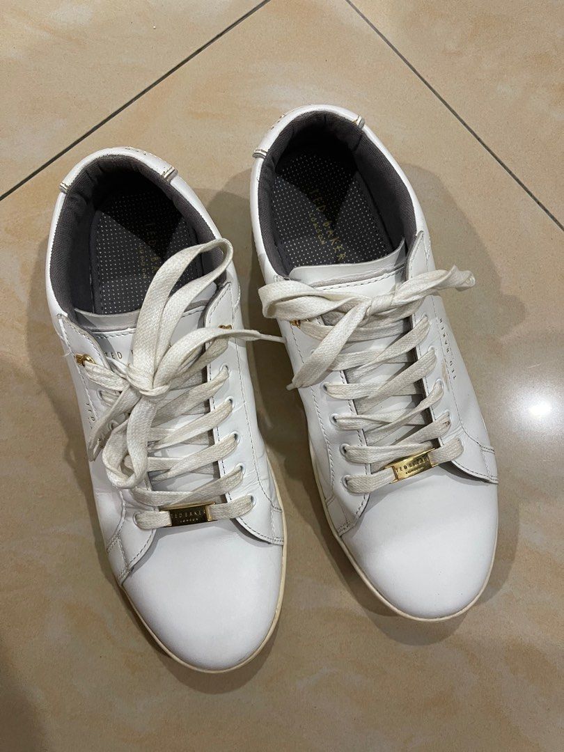 Ted baker silver sneakers hot sale
